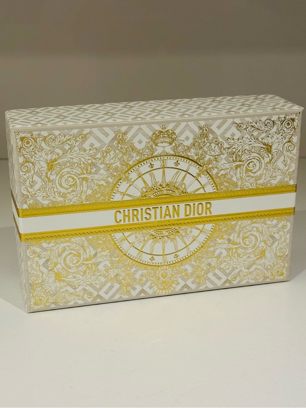 Dior Beauty Holiday 2024 Gift Box in White & Gold